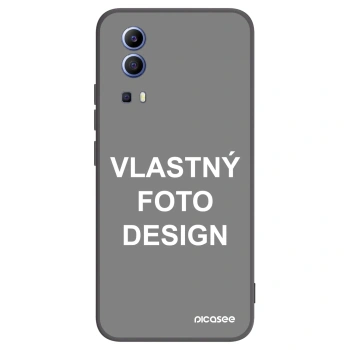 Picasee silikónový čierny obal pre Vivo Y52 5G - Vlastný fotka/motiv