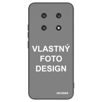 Picasee silikónový čierny obal pre Honor Magic4 Lite 5G - Vlastný fotka/motiv