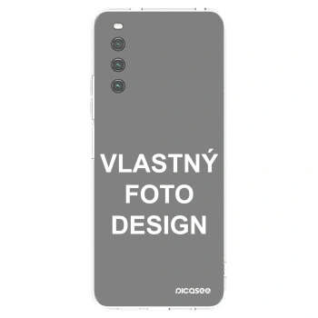 Picasee silikónový prehľadný obal pre Sony Xperia 10 IV 5G - Vlastný fotka/motiv