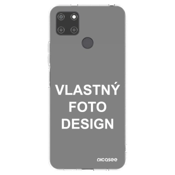 Picasee silikónový prehľadný obal pre Realme C21Y - Vlastný fotka/motiv