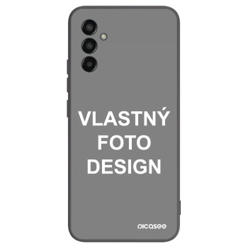 Picasee silikónový čierny obal pre Samsung Galaxy M13 M135F - Vlastný fotka/motiv