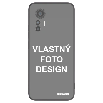 Picasee silikónový čierny obal pre Xiaomi 12 Lite - Vlastný fotka/motiv