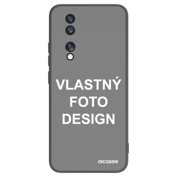 Picasee silikónový čierny obal pre Honor 70 - Vlastný fotka/motiv