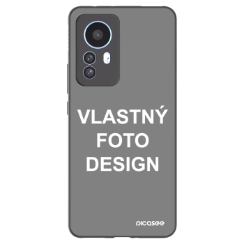 Picasee silikónový čierny obal pre Xiaomi 12T - Vlastný fotka/motiv