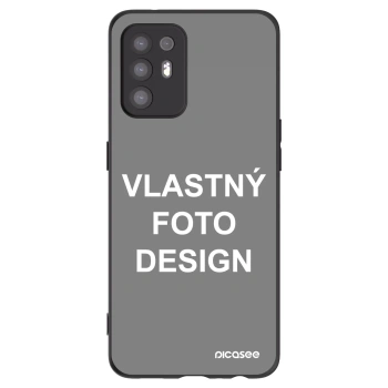 Picasee silikónový čierny obal pre OPPO A94 5G - Vlastný fotka/motiv