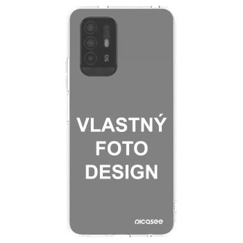 Picasee silikónový prehľadný obal pre OPPO A94 5G - Vlastný fotka/motiv
