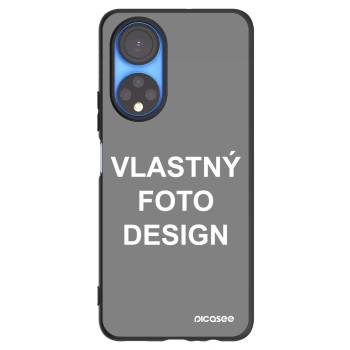 Picasee silikónový čierny obal pre Honor X7 - Vlastný fotka/motiv