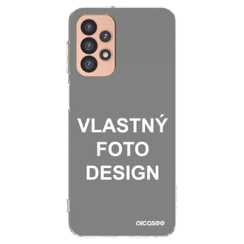 Picasee silikónový prehľadný obal pre Samsung Galaxy A23 A236B 5G - Vlastný fotka/motiv