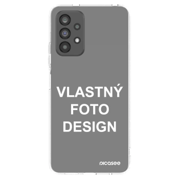 Picasee silikónový prehľadný obal pre Samsung Galaxy A73 5G - Vlastný fotka/motiv