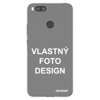 Picasee silikónový prehľadný obal pre Xiaomi Redmi A1 - Vlastný fotka/motiv