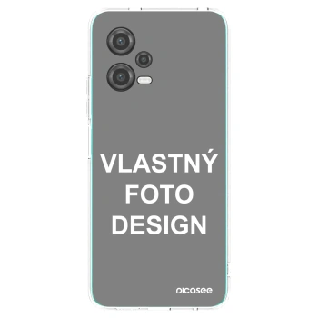 Picasee silikónový prehľadný obal pre Xiaomi Poco X5 - Vlastný fotka/motiv