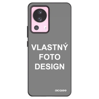 Picasee silikónový čierny obal pre Xiaomi 13 Lite - Vlastný fotka/motiv