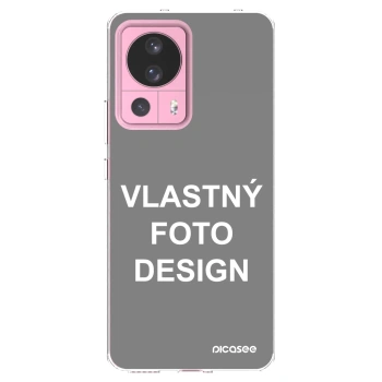 Picasee silikónový prehľadný obal pre Xiaomi 13 Lite - Vlastný fotka/motiv