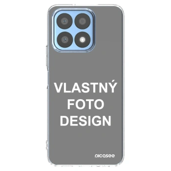 Picasee silikónový prehľadný obal pre Honor X8a - Vlastný fotka/motiv