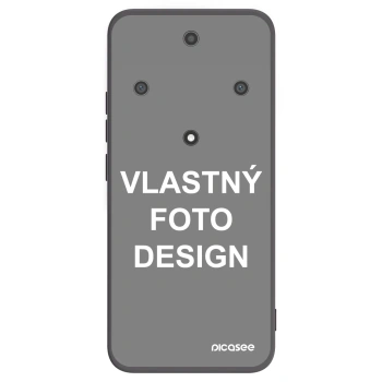 Picasee silikónový čierny obal pre Honor Magic5 Lite 5G - Vlastný fotka/motiv