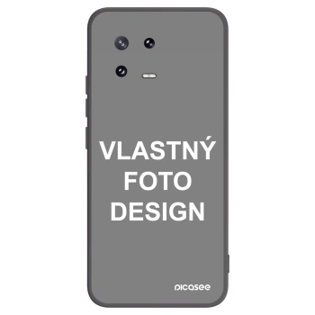 Picasee silikónový čierny obal pre Xiaomi 13 Pro - Vlastný fotka/motiv