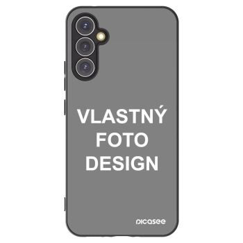 Picasee silikónový čierny obal pre Samsung Galaxy A34 5G A346B - Vlastný fotka/motiv