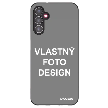 Picasee silikónový čierny obal pre Samsung Galaxy A14 5G A146P - Vlastný fotka/motiv