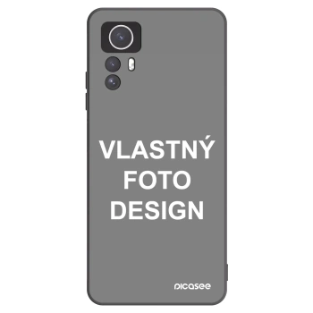 Picasee silikónový čierny obal pre Xiaomi Redmi Note 12S - Vlastný fotka/motiv