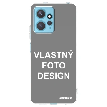 Picasee silikónový prehľadný obal pre Xiaomi Redmi Note 12 4G - Vlastný fotka/motiv