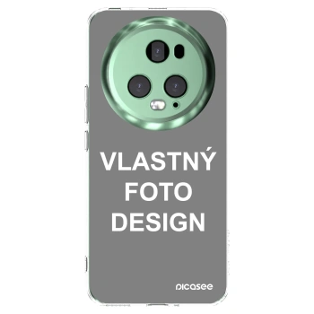 Picasee silikónový prehľadný obal pre Honor Magic5 Pro - Vlastný fotka/motiv