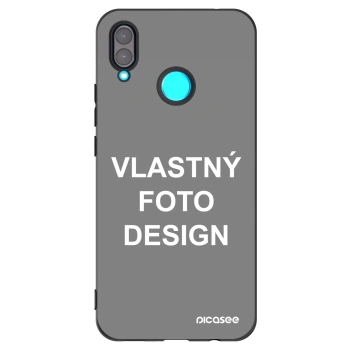 Picasee silikónový čierny obal pre Huawei Nova 3 - Vlastný fotka/motiv