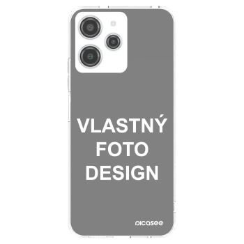 Picasee silikónový prehľadný obal pre Xiaomi Redmi 12 4G - Vlastný fotka/motiv