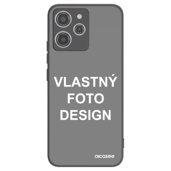 Picasee silikónový čierny obal pre Xiaomi Redmi 12 4G - Vlastný fotka/motiv