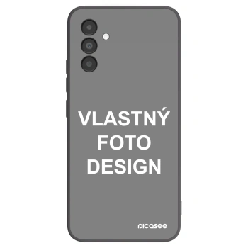 Picasee silikónový čierny obal pre Samsung Galaxy A04s A047F - Vlastný fotka/motiv