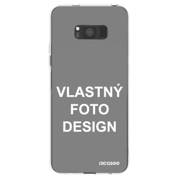 Picasee silikónový prehľadný obal pre Samsung Galaxy S8 G950F - Vlastný fotka/motiv