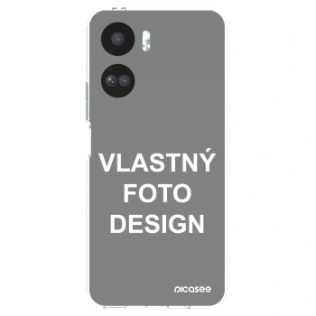 Picasee silikónový prehľadný obal pre Honor 90 Lite 5G - Vlastný fotka/motiv