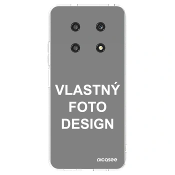 Picasee silikónový prehľadný obal pre Honor Magic4 Lite 5G - Vlastný fotka/motiv