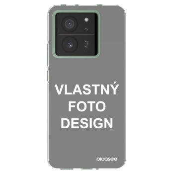 Picasee silikónový prehľadný obal pre Xiaomi 13T - Vlastný fotka/motiv