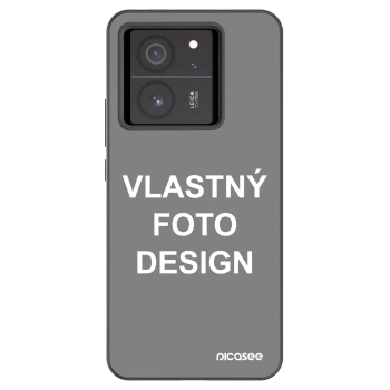 Picasee silikónový čierny obal pre Xiaomi 13T Pro - Vlastný fotka/motiv