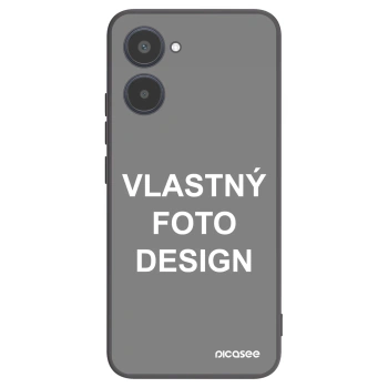 Picasee silikónový čierny obal pre Realme 10 4G - Vlastný fotka/motiv