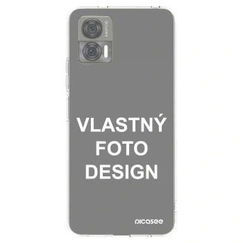 Picasee silikónový prehľadný obal pre Motorola Edge 30 Neo - Vlastný fotka/motiv
