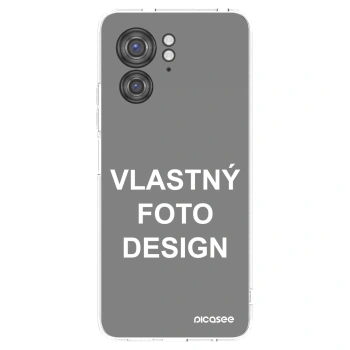 Picasee silikónový prehľadný obal pre Motorola Edge 40 - Vlastný fotka/motiv