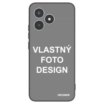 Picasee silikónový čierny obal pre Realme C53 - Vlastný fotka/motiv