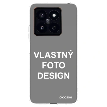 Picasee silikónový prehľadný obal pre Xiaomi 14 Pro - Vlastný fotka/motiv