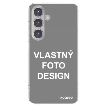 Picasee silikónový prehľadný obal pre Samsung Galaxy S24 S921B 5G - Vlastný fotka/motiv