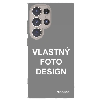 Picasee silikónový prehľadný obal pre Samsung Galaxy S24 Ultra S928B 5G - Vlastný fotka/motiv