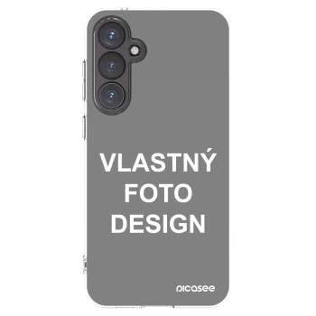 Picasee silikónový prehľadný obal pre Samsung Galaxy S23 FE S711B - Vlastný fotka/motiv
