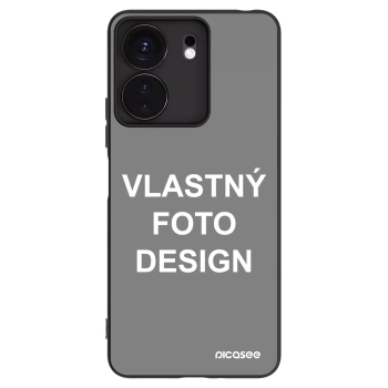 Picasee silikónový čierny obal pre Xiaomi Redmi 13C 4G - Vlastný fotka/motiv