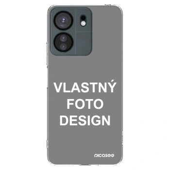Picasee silikónový prehľadný obal pre Xiaomi Redmi 13C 4G - Vlastný fotka/motiv