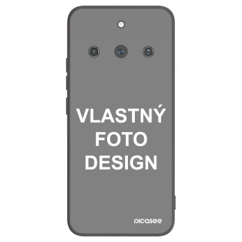 Picasee silikónový čierny obal pre Realme 11 Pro+ - Vlastný fotka/motiv