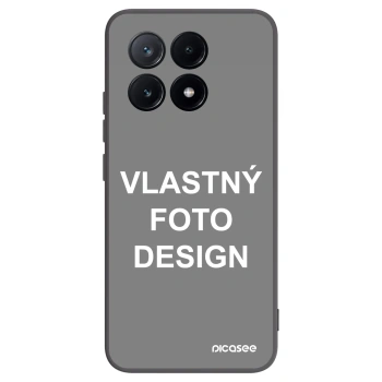 Picasee silikónový čierny obal pre Xiaomi Poco X6 Pro - Vlastný fotka/motiv