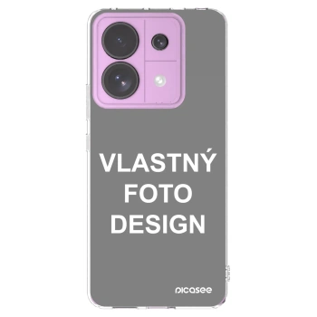 Picasee silikónový prehľadný obal pre Xiaomi Redmi Note 13 Pro 5G - Vlastný fotka/motiv