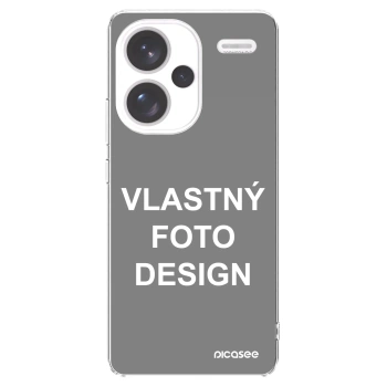 Picasee silikónový prehľadný obal pre Xiaomi Redmi Note 13 Pro+ 5G - Vlastný fotka/motiv