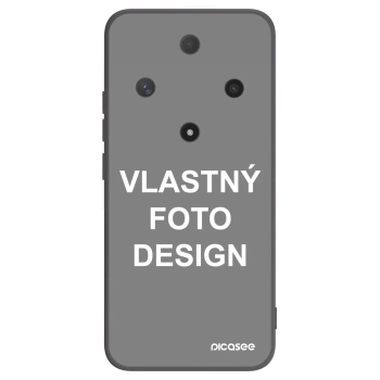 Picasee silikónový čierny obal pre Honor Magic6 Lite 5G - Vlastný fotka/motiv