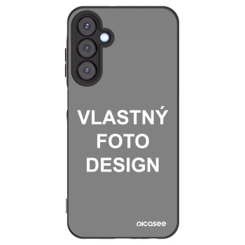 Picasee silikónový čierny obal pre Samsung Galaxy A25 A256B 5G - Vlastný fotka/motiv